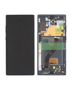 Samsung Galaxy Note 10 Plus 5G (SM-N975F) Skärm med LCD Display Original - Svart- G-SP.se
