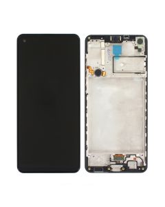 Samsung Galaxy A21s (SM-A217F) LCD Skärm med Display Original - Svart- G-SP.se