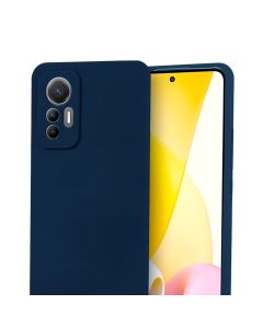 Xiaomi 12 Lite Silikonskal - Mörkblå- G-SP.se