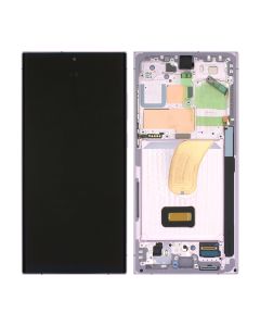 Samsung Galaxy S23 Ultra Skärm med LCD Display Original - Lavendel- G-SP.se