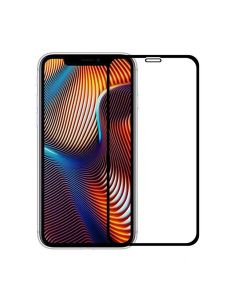 Skärmskydd iPhone 11/XR - 3D Härdat Glas Svart- G-SP.se