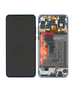 Huawei P30 Lite New Edition Skärm med LCD Display Original - Blå- G-SP.se