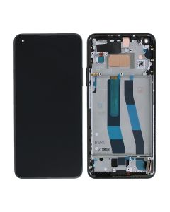 Xiaomi 11 Lite 5G NE / Mi 11 Lite 4G/5G (2021) Skärm med LCD Display Original - Svart- G-SP.se