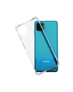Samsung Galaxy A22 4G Extra Stöttåligt Skal - Transparent- G-SP.se