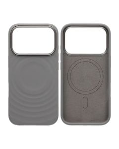 Mobilskal Silikon med Magsafe för iPhone 17 Pro - Ljusgrå