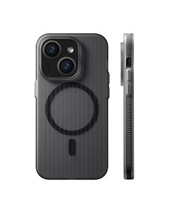 iPhone 14/13  Mobilskal Korrugerad Anti-Halk - Svart