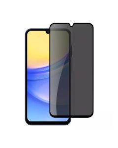 Skärmskydd Samsung Galaxy A25 5G Privacy - Härdat Glas (miljlö)