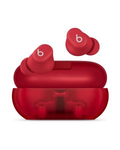 Beats Solo Buds Trådlösa In-Ear Hörlurar - Transparent Röd