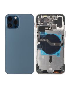 iPhone 12 Pro Max Baksida med Komplett Ram OEM - Blå