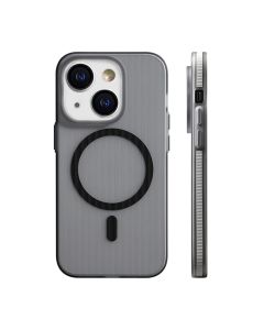 iPhone 14/13  Mobilskal Korrugerad Anti-Halk - Grå