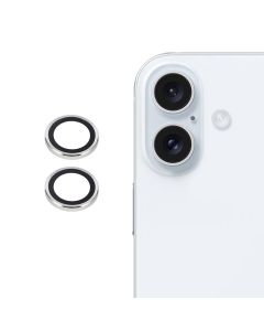 Kameraskydd i härdat glas för iPhone 17 - Silver- G-SP.se