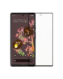 Skärmskydd Google Pixel 6 - 3D Härdat Glas Svart (miljö)- G-SP.se