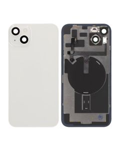 iPhone 14 Plus Baksida Glas Komplett OEM - Vit