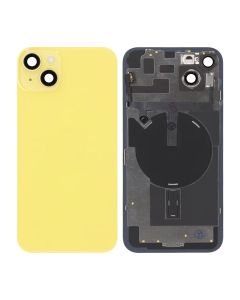 iPhone 14 Plus Baksida Glas Komplett OEM - Gul