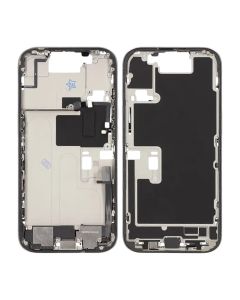 Mittenram med smådelar för iPhone 16 Pro - Vitt Titan OEM