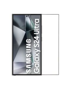 Skärmskydd Samsung Galaxy S24 Ultra 0.23mm 2.5D Härdat Glas - Svart
