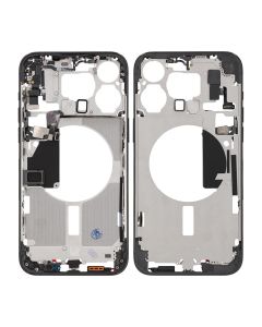 iPhone 15 Pro Max Mittenram med smådelar OEM - Titansvart