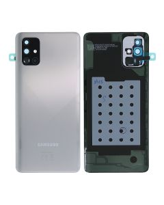 Samsung Galaxy A71 (SM-A715F) Baksida Original - Haze Crush Silver