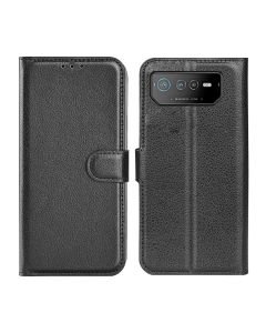 Asus ROG Phone 6 Plånboksfodral med Stativ - Svart- G-SP.se