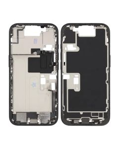 Mittenram med smådelar för iPhone 16 Pro - Svart Titan OEM