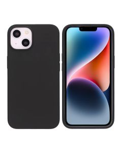 iPhone 13/14 Mobilskal Silikon MagSafe Rvelon - Svart