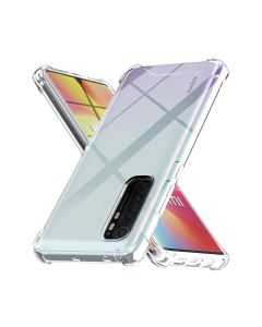 Stöttåligt Mobilskal Xiaomi Mi Note 10 Lite - Transparent- G-SP.se