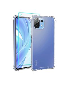 Stöttåligt Mobilskal Xiaomi 11 Lite/11 Lite 5G NE - Transparent- G-SP.se