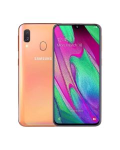 Begagnad Samsung Galaxy A40 64GB Korall - Använt skick