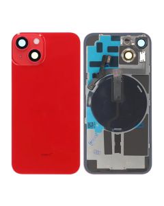 IPhone 14 Baksida Glas OEM - Röd