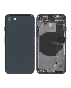 iPhone SE 2020 Baksida med Komplett Ram OEM - Svart