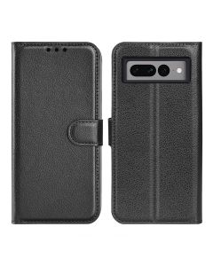 Google Pixel 7A Plånboksfodral med Stativ - Svart