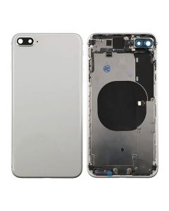 iPhone 8 Plus Back Cover Complete OEM Silver With Small Parts