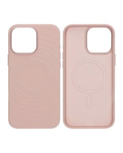 Mobilskal Silikon för iPhone 16 Pro Max - Rosa med Kameraskydd