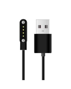 Magnetisk Laddningskabel för Smart Watch 4 Pins/7.62-14.3mm