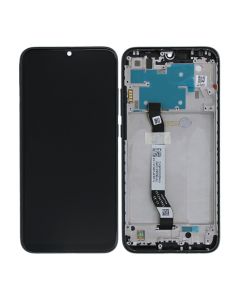 Xiaomi Redmi Note 8 Skärm/Display + Ram - Svart- G-SP.se