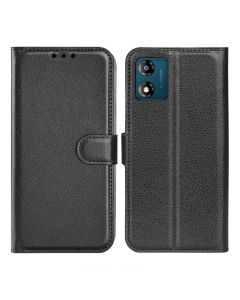 Motorola Moto E13 Plånboksfodral med Stativ - Svart