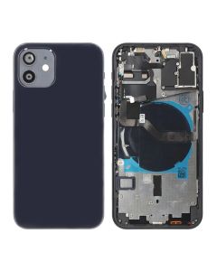 iPhone 12 Baksida med Komplett Ram OEM - Svart