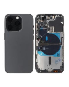 iPhone 14 Pro Baksida med Komplett Ram OEM - Grafit