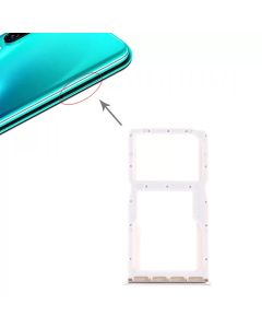 Huawei P30 Lite Minneskort/Simkortshållare - Vit