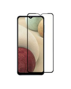 Skärmskydd Samsung A12 - 3D Härdat Glas Svart (miljö)- G-SP.se