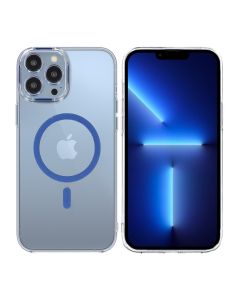 iPhone 13 Pro Stöttålig Mobilskal med Magsafe - Blå