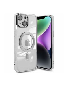 Luxury Mobilskal med Magsafe iPhone 13 - Silver