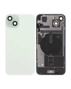 iPhone 15 Plus Baksida Glas Komplett OEM - Grön