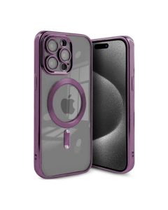 Luxury Mobilskal med Magsafe iPhone 14 Pro Max - Lila