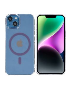 iPhone 13/14 Stöttålig Mobilskal med Magsafe - Lila