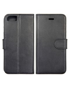 iPhone 6/6S Plånboksfodral Magnet Läder med Stativ - Svart- G-SP.se