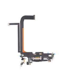 iPhone 13 Pro Max Laddkontakt med Flexkabel Original - Svart