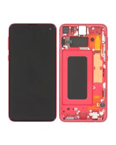 Samsung Galaxy S10e (SM-G970F) Skärm med LCD Display Original - Röd- G-SP.se