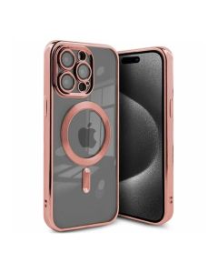 Luxury Mobilskal med Magsafe iPhone 14 Pro Max - Rosa
