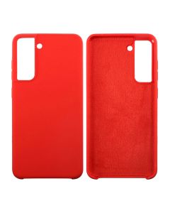 Samsung Galaxy S21 FE Silikonskal - Röd- G-SP.se